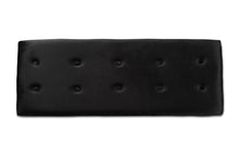 Load image into Gallery viewer, Baxton Studio Caine Modern and Contemporary Black Velvet Fabric Upholstered and Dark Brown Finished Wood Storage Bench
