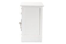 Load image into Gallery viewer, Baxton Studio Rianne Modern Transitional White Finished Wood 2-Basket Storage Unit
