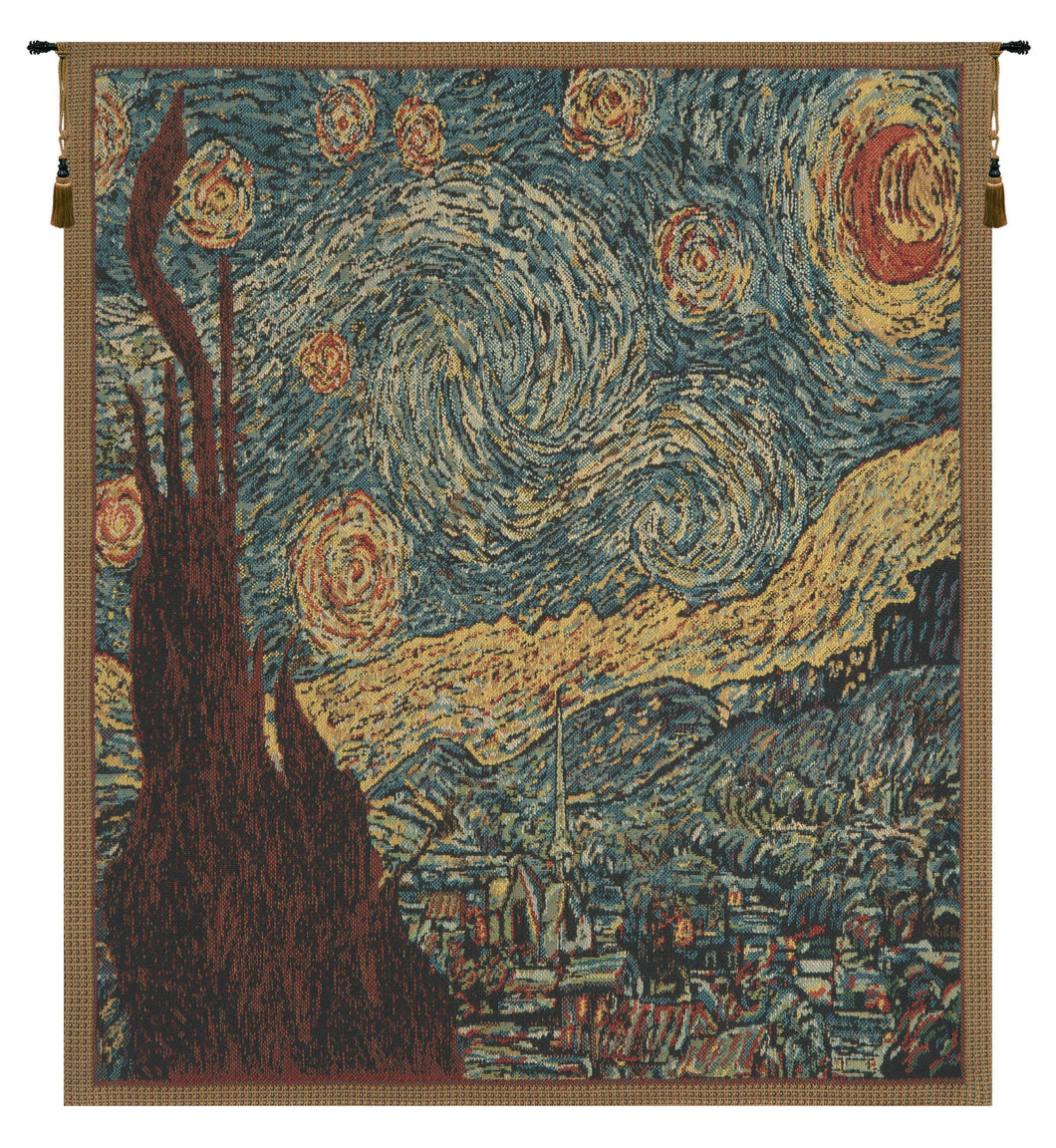 Van Gogh's Starry Night Mini Tapestry Wholesale