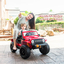 Load image into Gallery viewer, 12V Ride on Truck with Parent Remote Control and LED Lights-Red
