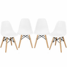 Load image into Gallery viewer, 4 PCS Children Chair Set Medieval Style Dining Chairs with Wood Legs
