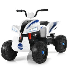 Load image into Gallery viewer, 4 Wheels Quad Spring Suspension Kids Ride On ATV-White
