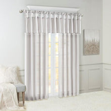 Load image into Gallery viewer, Madison Park Emilia Twist Tab Lined Window Curtain MP40-6329 By Olliix
