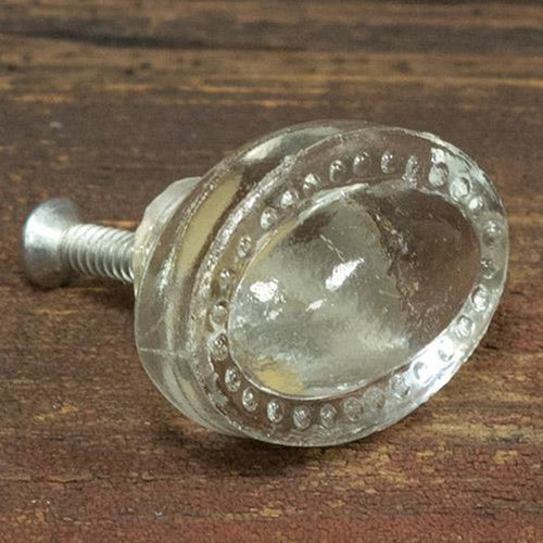 Oval Acrylic Knob (Pack of 4)