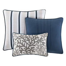 Load image into Gallery viewer, Madison Park Bayside 7 Piece Comforter Set -Queen MP10-504 By Olliix
