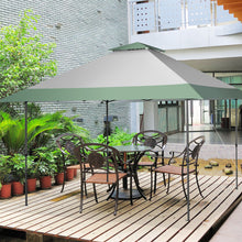 Load image into Gallery viewer, 13 x 13 Feet Pop-Up Patio Canopy Tent with Shelter and Wheeled Bag-Gray
