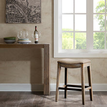 Load image into Gallery viewer, Madison Park Belfast Saddle Counter Stool Fur101-0037
