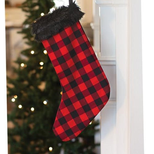 Red Buffalo Check Stocking (Pack of 2)