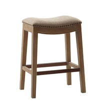 Load image into Gallery viewer, Madison Park Belfast Saddle Counter Stool Fur101-0037
