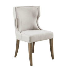 Load image into Gallery viewer, Madison Park Carson Carson Wood Frame (Non-Teak) Upholstered Dining Chair- Light Grey MP108-0987 By Olliix
