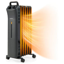 Load image into Gallery viewer, 1500W Oil Filled Space Heater with 3-Level Heat
