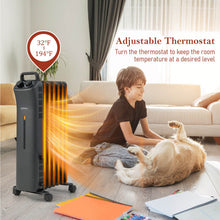 Load image into Gallery viewer, 1500W Oil Filled Space Heater with 3-Level Heat
