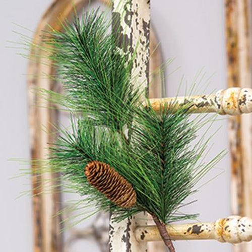 Pine Spray w/ Pinecone (Pack of 4)