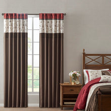 Load image into Gallery viewer, Madison Park Serene Embroidered Window Panel -50X84" MP40-1531 By Olliix
