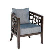 Load image into Gallery viewer, Ink Ivy Crackle Accent Chair FPF18-0414 By Olliix
