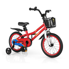 Load image into Gallery viewer, 16 Inch Kid&#39;s Bike with Removable Training Wheels-Red
