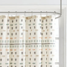Load image into Gallery viewer, Urban Habitat Auden 100% Cotton Jacquard Shower Curtain- Aqua UH70-2306 By Olliix
