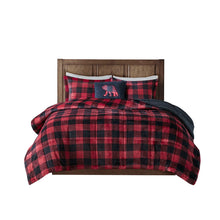 Load image into Gallery viewer, Alton Plush To Sherpa Down Alternative Comforter Set King WR10-3100 By Olliix
