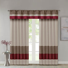 Load image into Gallery viewer, Madison Park Polyoni Pintuck Window Curtain -84&quot; Panel MP40-2224 By Olliix
