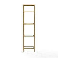 Load image into Gallery viewer, Aimee Narrow Etagere Soft Gold
