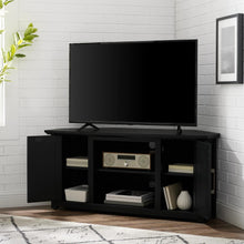 Load image into Gallery viewer, Camden 48&quot; Corner Tv Stand Black

