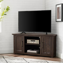 Load image into Gallery viewer, Camden 48&quot; Corner Tv Stand Dark Walnut

