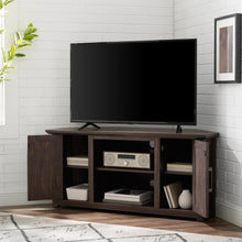 Load image into Gallery viewer, Camden 48&quot; Corner Tv Stand Dark Walnut
