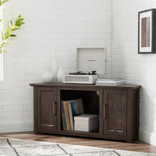 Load image into Gallery viewer, Camden 48&quot; Corner Tv Stand Dark Walnut
