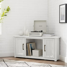 Load image into Gallery viewer, Camden 48&quot; Corner Tv Stand Whitewash
