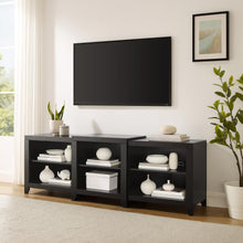 Load image into Gallery viewer, Ronin 69&quot; Low Profile Tv Stand Black
