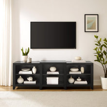Load image into Gallery viewer, Ronin 69&quot; Low Profile Tv Stand Black
