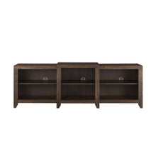 Load image into Gallery viewer, Ronin 69&quot; Low Profile Tv Stand Dark Walnut
