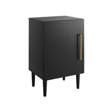 Load image into Gallery viewer, Everett Record Player Stand Matte Black
