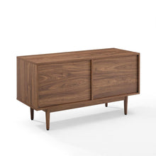 Load image into Gallery viewer, Liam Medium Record Storage Console Cabinet Walnut
