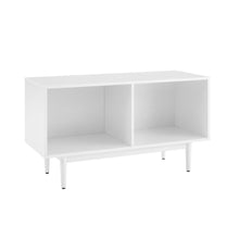 Load image into Gallery viewer, Liam Medium Record Storage Console Cabinet White
