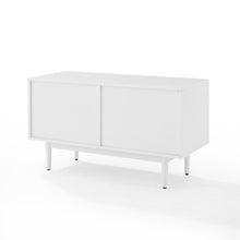 Load image into Gallery viewer, Liam Medium Record Storage Console Cabinet White
