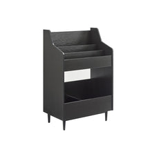 Load image into Gallery viewer, Liam Record Storage Stand Black
