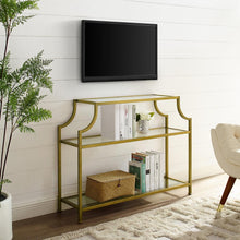 Load image into Gallery viewer, Aimee Console Table Soft Gold
