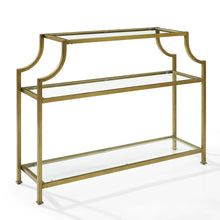 Load image into Gallery viewer, Aimee Console Table Soft Gold
