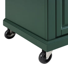 Load image into Gallery viewer, Madison Kitchen Island/Cart Emerald
