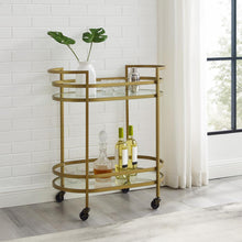 Load image into Gallery viewer, Bailey Bar Cart Gold
