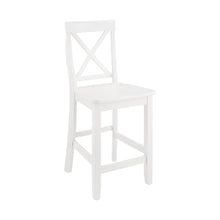 Load image into Gallery viewer, X-Back 2Pc Counter Stool Set White - 2 Stools

