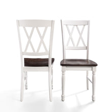 Load image into Gallery viewer, Shelby 2Pc Dining Chair Set Distressed White - 2 Chairs
