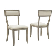 Load image into Gallery viewer, Alessia 2Pc Dining Chair Set Rustic Graywash - 2 Chairs
