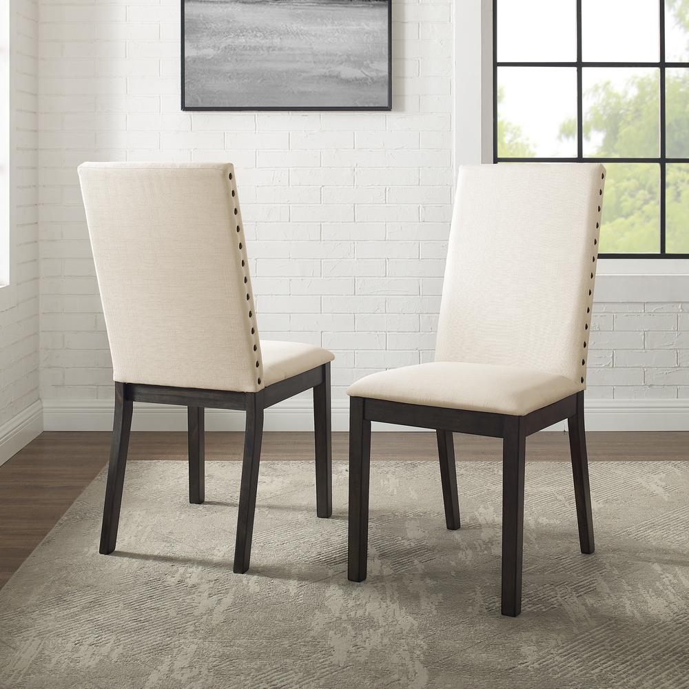 Hayden 2Pc Upholstered Chair Set Slate - 2 Upholstered Chairs