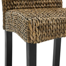 Load image into Gallery viewer, Edgewater 2Pc Dining Chair Set Seagrass/Darkbrown - 2 Chairs
