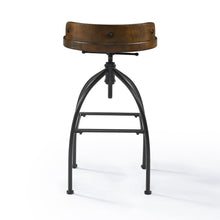 Load image into Gallery viewer, Edison Adjustable Height Swivel Stool Natural
