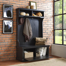 Load image into Gallery viewer, Seaside Hall Tree Distressed Black
