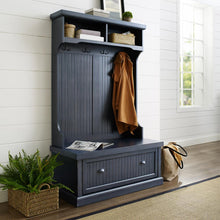 Load image into Gallery viewer, Seaside Hall Tree Distressed Navy

