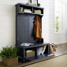 Load image into Gallery viewer, Seaside Hall Tree Distressed Navy

